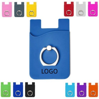 Smart Silicone Phone Stand Wallet