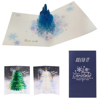 3D Pop-Up Christmas Greeting Card