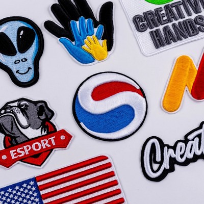 3D Embroidered Patches