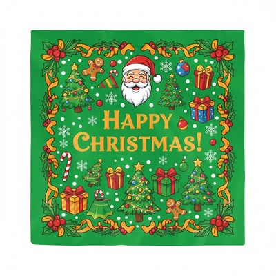 Full-Color Sublimated Peachskin Bandanna