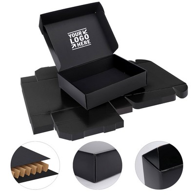 12x9x3" Corrugated Cardboard Mailer Packaging Crush Resistant Gift Box with Lid