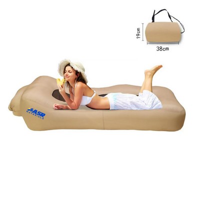 Inflatable Lounger Air Beach Couch with Carrying Bag