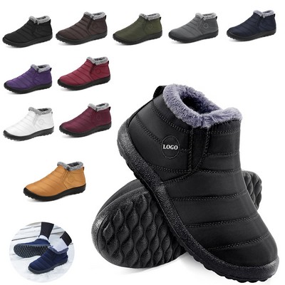 Winter Fur Lined Snow Boots