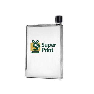 Custom Clear Square Water Bottle