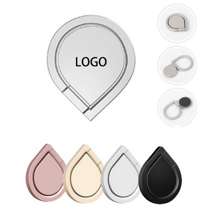 Metal Teardrop Phone Ring Holder Stand