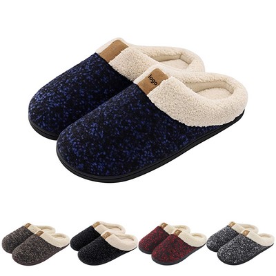 Cozy Winter Plush Fur Slide Slippers