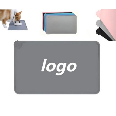 Food Grade Silicone Pet Non-Slip Placemat
