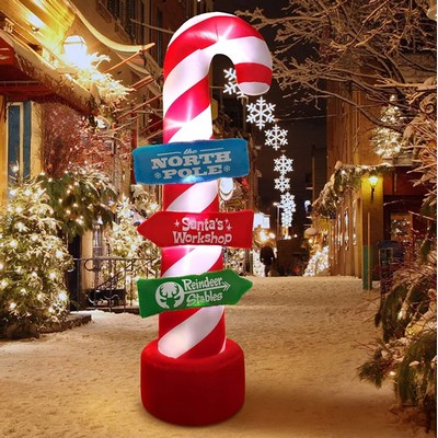 Inflatable Candy Cane