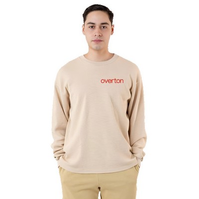 Long Sleeve Heavy Thermal Unisex Crew Neck