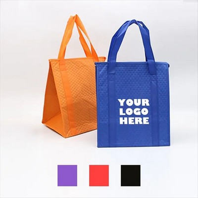 Non-Woven Insulation Bag Aluminum Foil Thickened(Ocean)