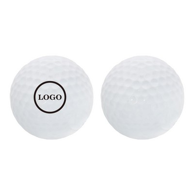Professional White Surlyn Golf Ball Gift Customized High Bounce Quality Competition Practice Team