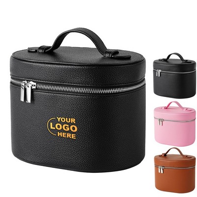 Oval Cosmetic Case