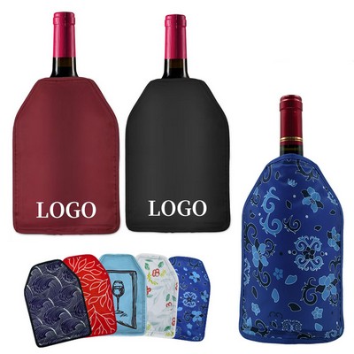 Polyester Spun Wine Ice Bag