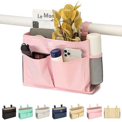 Bedside Organize Hanging Storage Bag with Fixed Straps