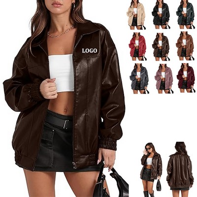Women Leather Jacket