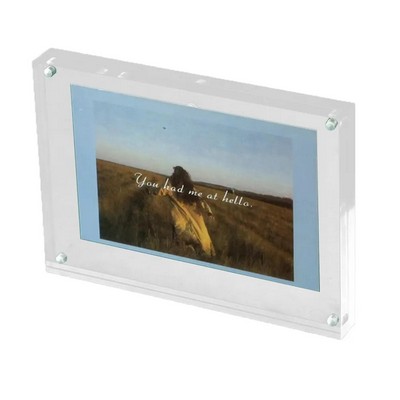 4"x6" Magnetic Clear Photo Frame