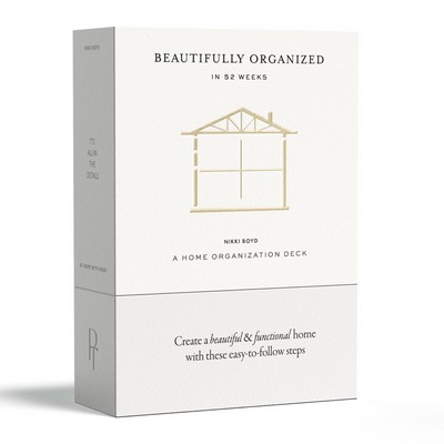 Beautifully Organized In 52 Weeks (A Home Organization Card Deck)