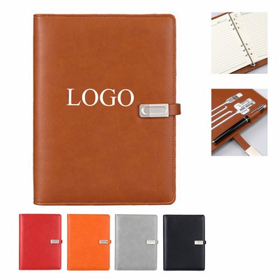 Business Padfolio with Wireless Charger