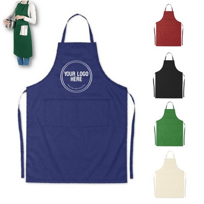 Full Cotton Apron with Front Pockets