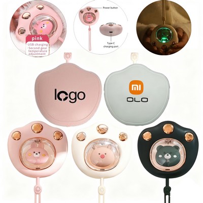 Rechargeable Cat Paw Hand Warmer