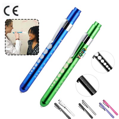 Pen Light with Pupil Gauge LED Penlight