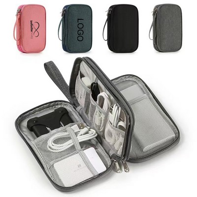 Electronics Cable and Accessories Organizer Case Bag