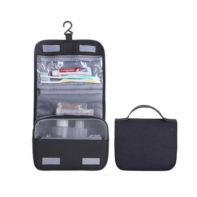 Hook Waterproof Foldable Travel Toiletry Bag