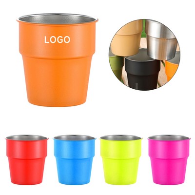 10oz Stainless Steel Camping Cup
