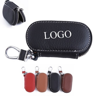Unisex Premium Leather Car Key Holder Cover
