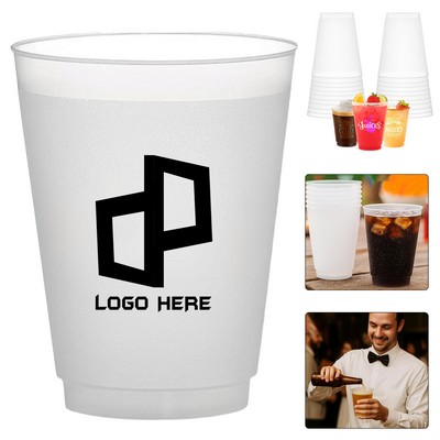 16Oz Wedding Party Frosted Cup