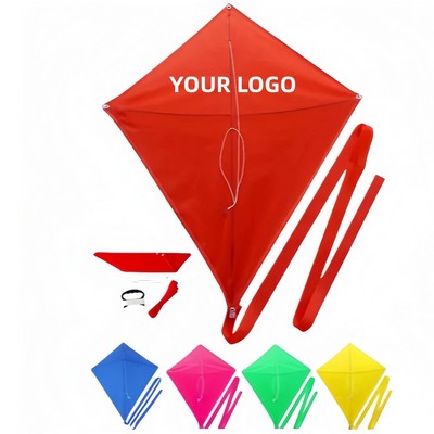 Bright Ripstop Outdoor Kite With Line And Tails