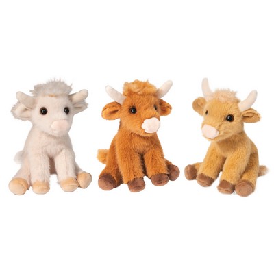 Mini Highland Cow Assortment Stuffed Animal