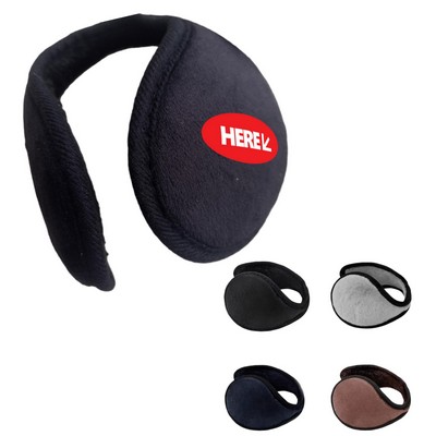 Winter Fleece Ear Warmers Foldable Earmuff