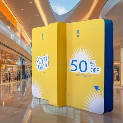 3D T shaped Backdrops (Graphic only)