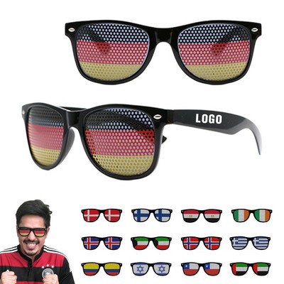 World Cup Fan Pinhole Party Sunglasses