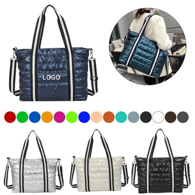 Portable Cotton Fleece Hand Bags