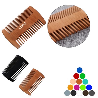 Wooden Beard Comb Hair Brush
