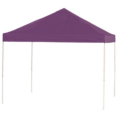 Pop Up,Str Lg,10x10,Purple,W/Roll Bag