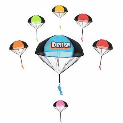 Tangle Free Hand Throwing Toy Parachute