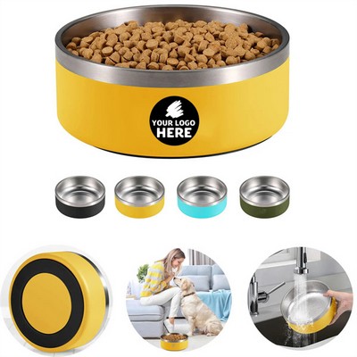 32Oz Personalized Stainless Steel Pet Bowl