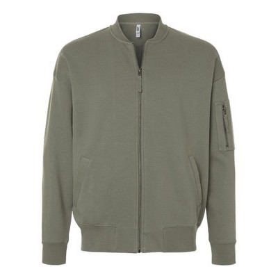 American Apparel® Unisex French Terry Bomber Jacket