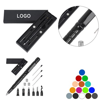 9-in-1 Tactical Multifunctional Pen