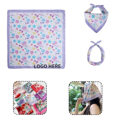 Vibrant Square Bandana
