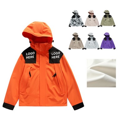 Unisex Zip-Up Shell Jacket