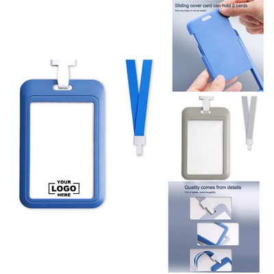 Adjustable Lanyard Card Holder