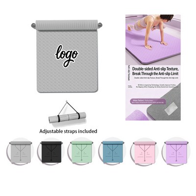 TPE Thickened Shock-Absorbing Soundproof Yoga Mat