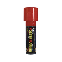 Red Wide Tip Paint Windshield Marker