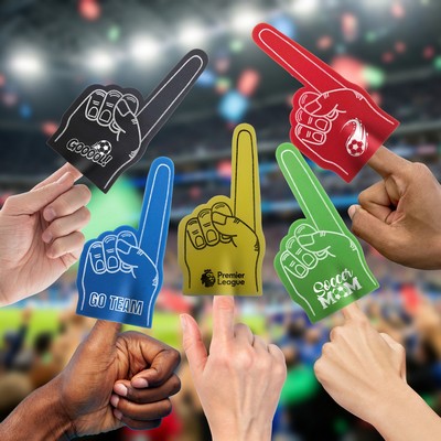 Mini 6.5 Foam #1 Cheering Hand Finger Topper (Air Freight)