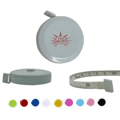 Mini Circular Retractable Tape Measure