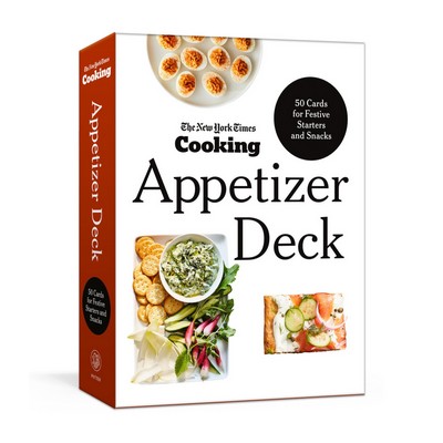 The New York Times Cooking Appetizer Deck (50 Cards for Festive Starters an